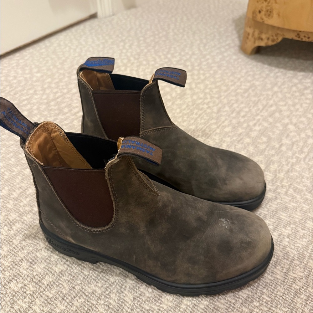 Blundstone men’s Brown Leather Chelsea Boots